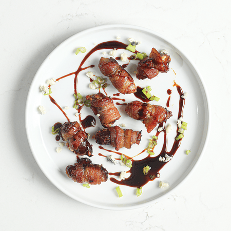 Blue Cheese and Bacon Dates